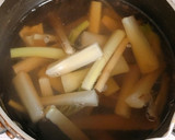 春＊うどと菜の花のさっぱり煮浸し作り方5写真