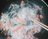 鮭チャーハン風はるさめ炒め作り方4写真