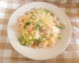 鮭チャーハン風はるさめ炒め作り方8写真