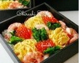 イクラ！蟹！鮭！簡単美味な海鮮ちらし寿司作り方12写真