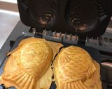 簡単＊羽根つきたい焼き作り方4写真