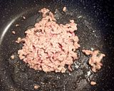 ピーマンとひき肉のピリ辛卵炒め作り方2写真
