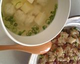 タイ風☆鶏団子と卵豆腐の親子スープ作り方4写真