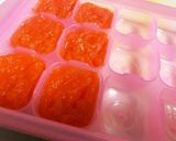 レンジで人参✩離乳食初期～中期作り方4写真