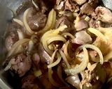 とり肝と玉ねぎの甘煮　話題入り感謝^_^作り方3写真