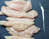 鶏ささみのオリーブ油揚げバルサミコソース作り方3写真