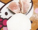大根と鶏肉の煮物作り方1写真