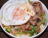 豚猫丼☆チーズ鰹醤油味作り方8写真