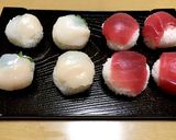 ひな祭り ラップで簡単手まり寿司♪作り方6写真