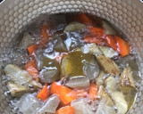 常備菜 お弁当に！根菜と蒟蒻のゴマ煮作り方4写真