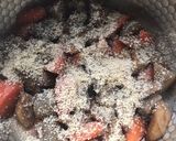 常備菜 お弁当に!根菜と蒟蒻のゴマ煮作り方6写真
