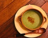 韓国・妊婦めし・ほうれん草の豆乳スープ作り方6写真