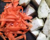 【爆速レンチン】ゴマ香る！納豆ナス🍆🥕節約副菜♪作り方1写真