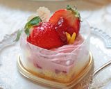 可愛い姫へ*初恋イチゴのセルクルケーキ作り方41写真