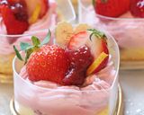 可愛い姫へ*初恋イチゴのセルクルケーキ作り方37写真