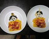 オムライスでお雛様作り方4写真