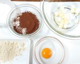 ココア☆タルト生地（プレーンあり）作り方1写真