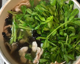 腸すっきり☆豆苗ときくらげのスープ作り方6写真
