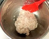 花粉症対策に レンジで蓮根入り鶏団子作り方2写真