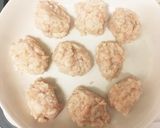 花粉症対策に レンジで蓮根入り鶏団子作り方3写真