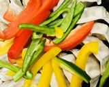レトルト餃子☆野菜たくさんいっしょ蒸し焼作り方2写真