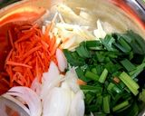 野菜たっぷりチヂミ作り方1写真