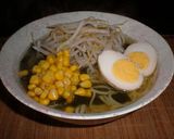 常備品でワンランクアップ 塩ラーメン作り方3写真