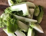 簡単おつまみ【子宝菜のアンチョビソテー】作り方1写真