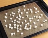 揚げないサクサクひなあられ★餅リメイク作り方1写真