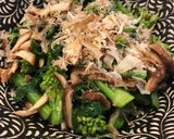 春！◆菜の花と焼きしいたけのだしポン和え作り方4写真