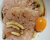 れんこんの鶏つくね照り焼きハンバーグ作り方2写真