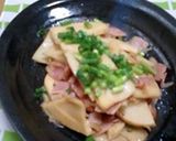 たけのことベーコンのアジアン炒め♪作り方3写真