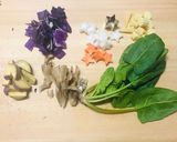 白菜と発芽酵素玄米の豆乳シチュー作り方1写真