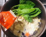 白菜と発芽酵素玄米の豆乳シチュー作り方6写真