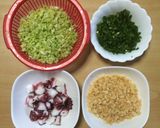 超簡単☆山芋でふっくら柔らかたこ焼き作り方1写真