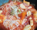 風邪の時にも◎トマトラーメン風にゅうめん作り方6写真