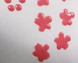 チョコペンでお花の飾り作り方2写真