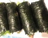 鯖缶+紫蘇+海苔　のり巻　簡単　鯖缶巻作り方11写真