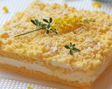 春はミモザのエアリーケーキ/Lemon作り方32写真