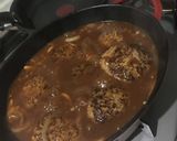 デミグラ煮込みハンバーグ作り方10写真