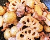 豚バラと新じゃがの甘辛煮!作り方8写真