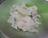 ＊白キクラゲ入り豆かん＊作り方2写真