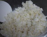 簡単◎ラップ海苔巻き◎鮭フレークde作り方1写真