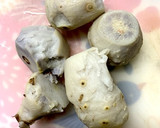 里芋の肉味噌チーズ焼き作り方4写真