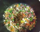 わんこ飯♪生もずくともち麦のリゾット作り方4写真