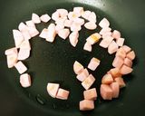 魚肉ソーセージオムレツ作り方3写真