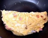 魚肉ソーセージオムレツ作り方4写真