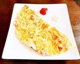 魚肉ソーセージオムレツ作り方6写真