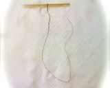 簡単飾り切り♪　ギザギザゆで卵作り方1写真