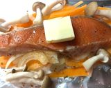フライパンでサケのホイル焼き作り方5写真